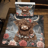 Highland Cow Serenity Puzzles 1000 Stücke